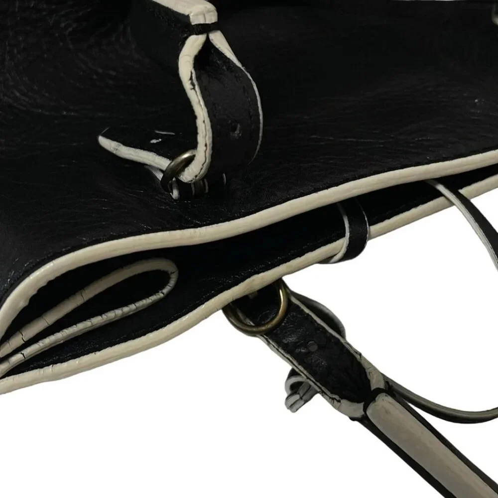 BALENCIAGA Papier Mini 305572 Black Leather - Tote Bag 596-053125 - Picture 7 of 9